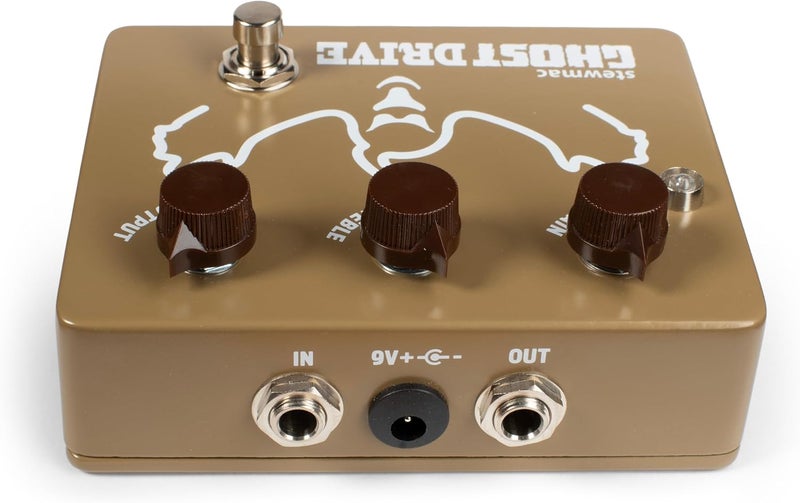 StewMac Ghost Drive Transparent Overdrive Pedal – Authentic Klon–Inspired Circuit – Professionally Built Overdrive Effects Pedal - Image 2